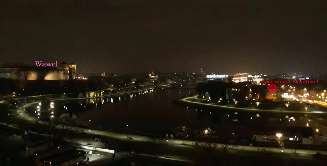 Akwarela I Lejlighed Kraków Eksteriør billede